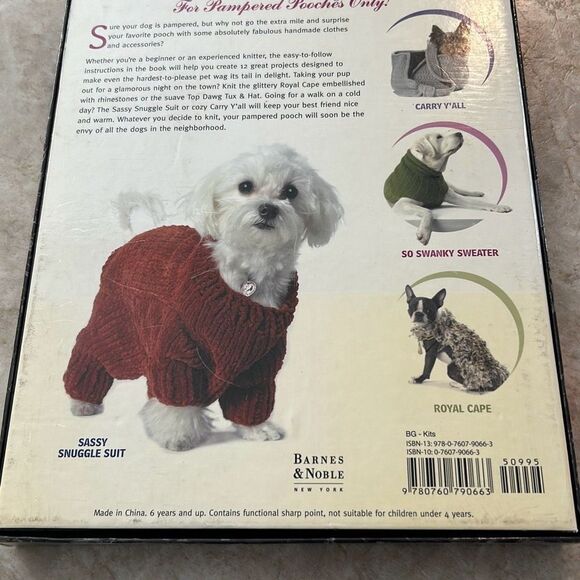 Pampered Pooches Knitting Set - Picture 11 of 11